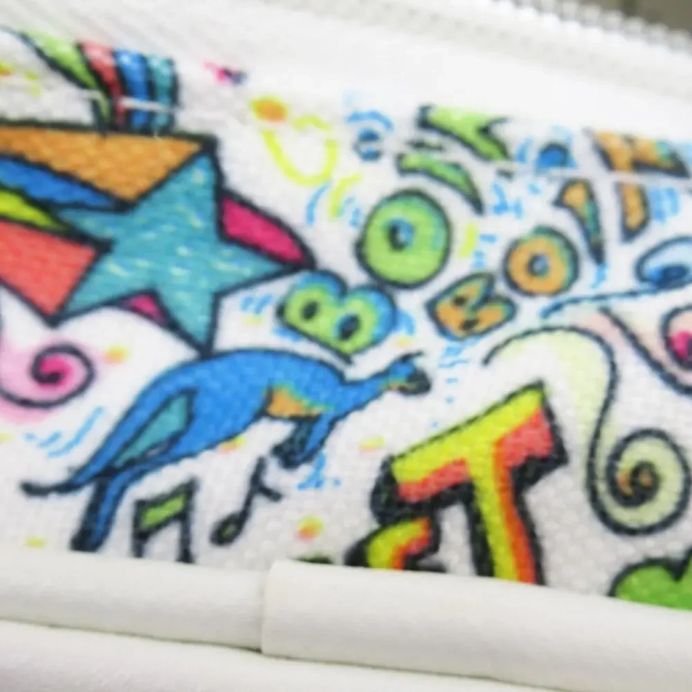 Girl Scout Hippie Sneaker Pencil Case Little Brownie Baker Zipper Pouch Kellogg